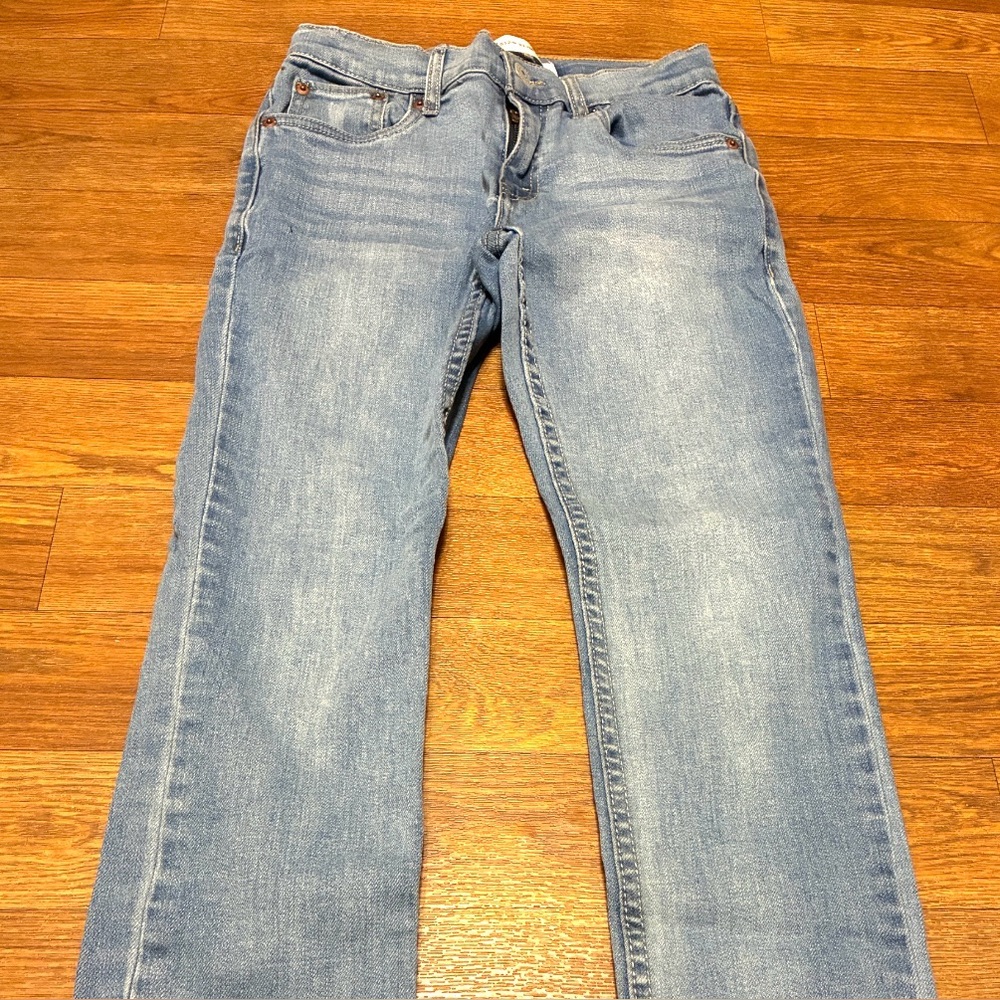 Girls Levis Jeans 512 Slim Taper Size 12